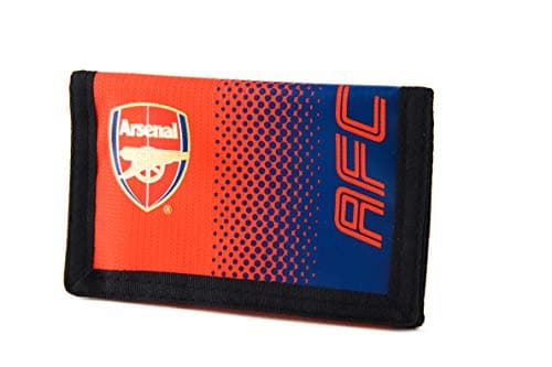 Image of Arsenal F.C. Nylon Wallet Official Merchandise, Red