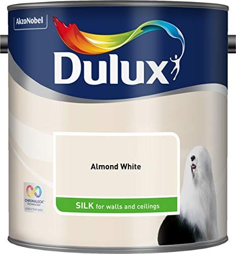 Image of Dulux 500007 Du Silk Paint, 2.5 L - Butter Biscuit