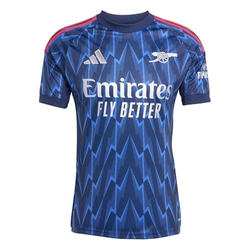 Image of adidas Men's Arsenal 25/26 Away Jersey | JI9511, Blue, S