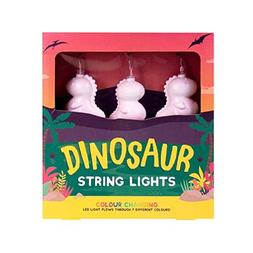 Image of Fizz Creations Dinosaur String Lights Colour Changing LED Battery Operated