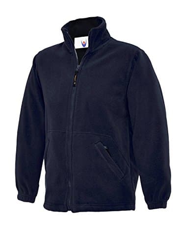 Image of UC603 - Navy - 9/10 yrs - 300GSM Childrens Full Zip Micro Fleece Jacket