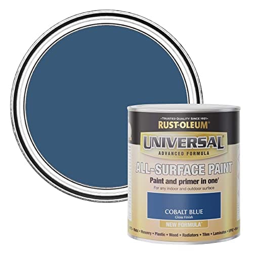 Image of Rust-Oleum Universal Paint & Primer Gloss Cobalt Blue 750ml