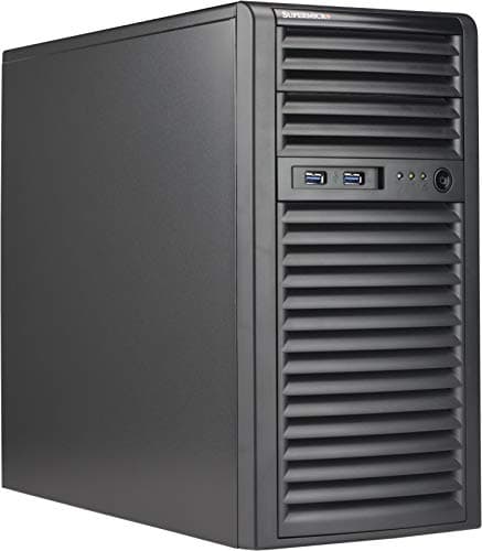 Image of Supermicro Mini-Tower 731i-404B server Chassis 400W PSU
