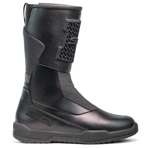 Image of SIDI Gore-Tex Gore-Tex Riding Touring Boots, CE Standard, Windproof, Breathable, Waterproof, Orion, Black, Black, 27.0 cm