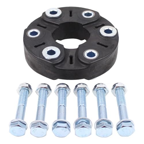 Image of HouYeen Rear DriveShaft Propshaft Coupling Joint with Bolts for B-M-W 1 3 5 Series E81 E82 E87 E88 E90 E91 E92 E93 F10 F11 X1 E84 X3 F25 2004-2017