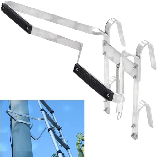 Image of Universal Ladder Standoff - Aluminum Stabiliser with Rubber Bumper to Prevent Slipping