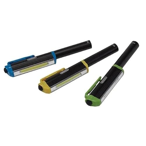 Image of Draper 28353 Cob Led Aluminium Pocket Torch (3W) (with 3 X AAA Batteries)