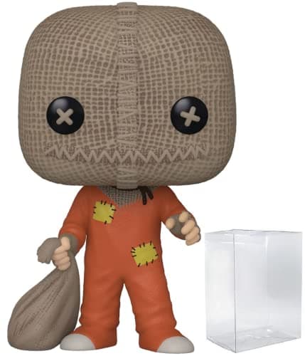 Image of POP Trick 'r Treat - Sam with Burlap Sack Funko Vinyl Figure (Bundled with Compatible Box Protector Case), Multicolor, 3.75 inches