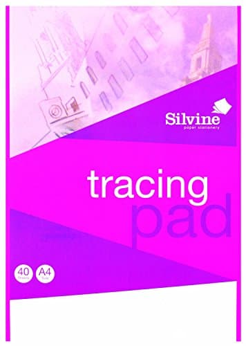 Image of Silvine A4 Tracing Pad, Pack of 3