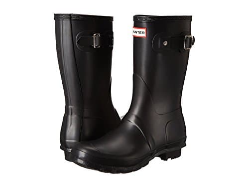 Image of Hunter Women's Wmn Org Wellington Boots - Black/Matt Black, 43 EU