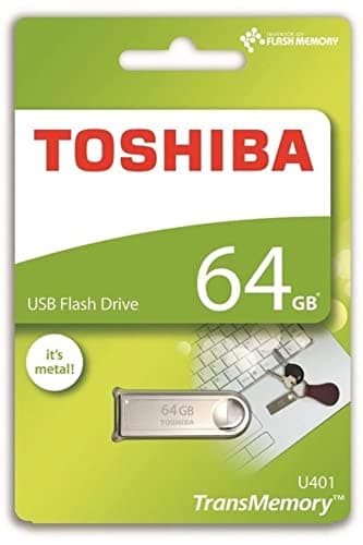 Image of Toshiba by Kioxia 64 GB TransMemory U401 USB2 Metal