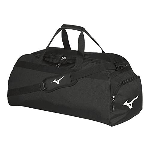 Image of Mizuno Holdall Large Backpack, Compound, Black/White (Multicoloured), One Size