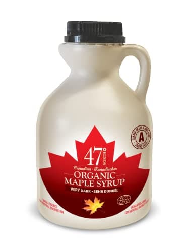 Image of 47° North Canadian Organic Single Source Maple Sryup Very Dark Strong 500ml