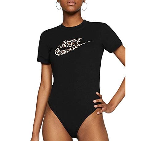 Image of Nike Nsw Prnt Pack Ss Bodysuit Tracksuit - Black, M