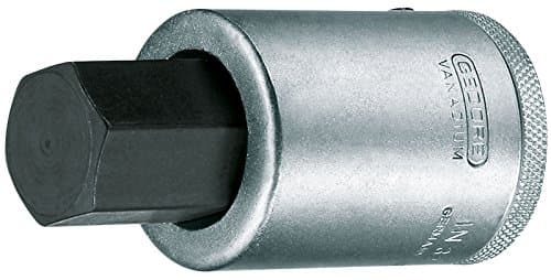 Image of Gedore IN3217 3/4 17.0 x 80 mm 6 Hex Screws Screwdriver Bit Socket - Silver