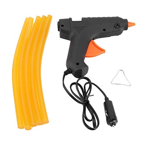 Image of Fdit Hot Melt Glue Gun 40W DIY Car Dent Repair Tool Removal Repair Kit Car Door Body Auto with 5 pcs Glue Sticks