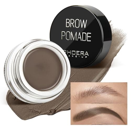Image of Eyebrow Gel,Eyebrow Brow Pomade Professional Makeup Tinted Eyebrow,24 Hours Long Lasting,Lightweight,Waterproof,Smudge-Proof,Transfer-Proof,Sweat Resistant Brow Cream(5#Dark Brown)