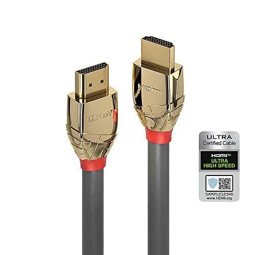 Image of LINDY 2m Ultra High Speed HDMI Cable, Gold Line