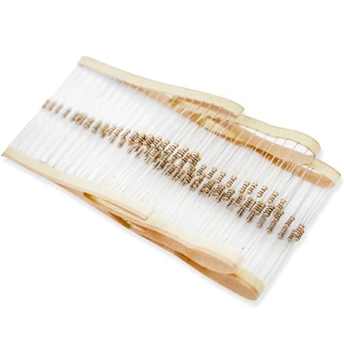 Image of Innfeeltech 100 Pcs 1/4W 5% Tolerance 100 Ohm Carbon Film Resistor Resistance for DIY Project and Experiments