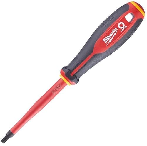Image of Milwaukee 4932478732" VDE Torx Trilobe Screwdriver T30 x 100 m/m
