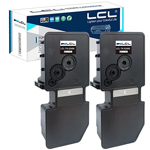 Image of LCL Compatible Toner Cartridge TK5240 TK-5240 TK-5240K 1T02R70NL0 (2 Black) Replacement for Kyocera ECOSYS M5526 M5526cdw M5526cdn P5026 P5026cdn P5026cdw