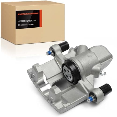 Image of Frankberg Brake Caliper Disc Brake Rear Left Cast Aluminium Compatible with M.i.n.i R50 R53 M.i.n.i Cabriolet R52 Replace# 34216763729
