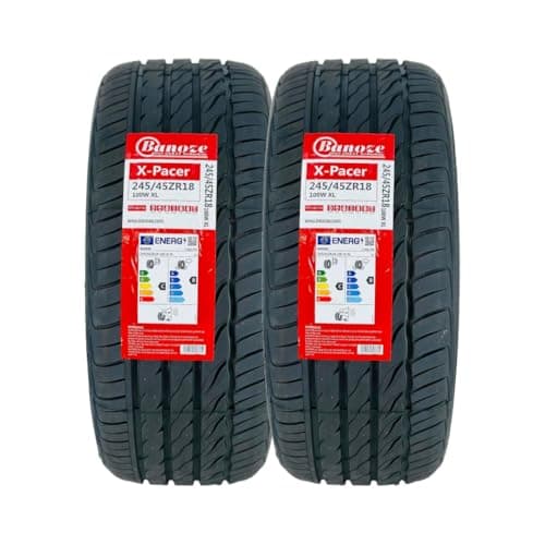 Image of BANOZE X-Pacer 245/45ZR18 100W XL High-Performance Tyre – Extra Load, W Speed Rating (270 km/h), Superior Wet & Dry Grip – 2454518 (2)