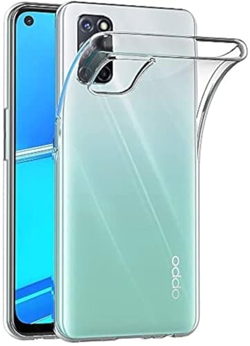 Image of MaiJin Case for OPPO A52 / OPPO A72 / OPPO A92 (6.5 inch) Soft TPU Rubber Gel Bumper Transparent Back Cover