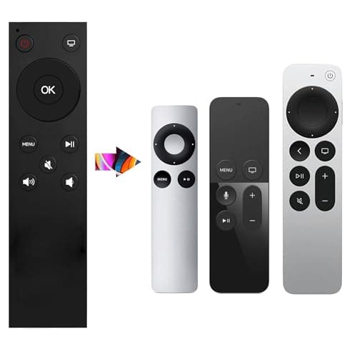 Image of FOXRMT Universal Remote for Apple TV 4K/Apple TV Gen 1 2 3/ Apple TV HD A2169 A1842 A1625 A1427 A1469 A1378 A1218 Without Voice Button