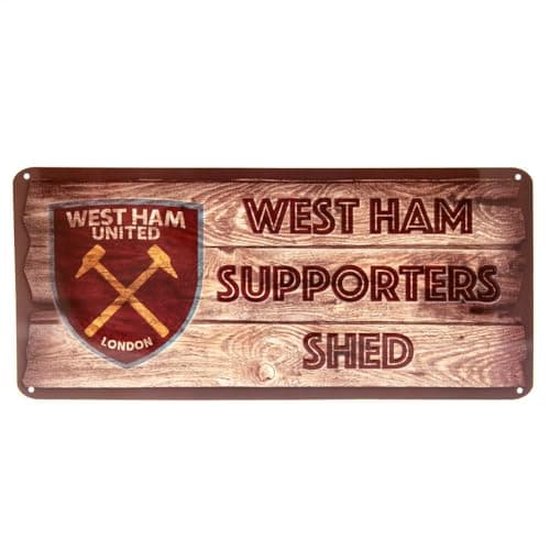 Image of West Ham United FC Shed Sign COYI !!! Official Merchandise