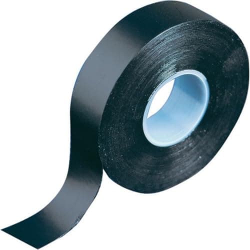 Image of Gocableties Black Self Amalgamating Tape, 19mm x 5m, Waterproof Rubber Tape for Cable and Pipe Repair, Sealing Joints, and Insulating Electrical Connections, 1 Roll