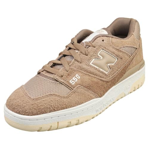 Image of New Balance 550 Mens Casual Trainers in Mushroom - 9.5 UK