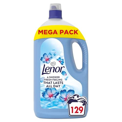 Image of Lenor Fabric Conditioner 129 Washes, Spring Awakening, Long Lasting Freshness that Lasts All Day