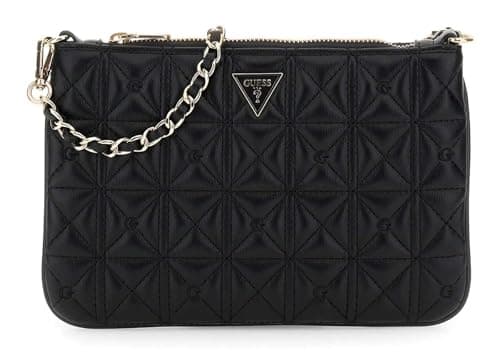 Image of GUESS handbag utility bag Flat Pouch Black