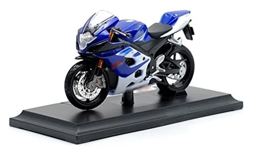 Image of 1:18 Alloy Diecast Motorbike Model Workable Shork-Absorber Toy For Children Gifts Collection For Suzuki GSX-R1000