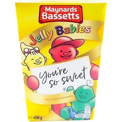 Image of Maynards Bassetts Jelly Babies Sweetsgift Carton, 400 g