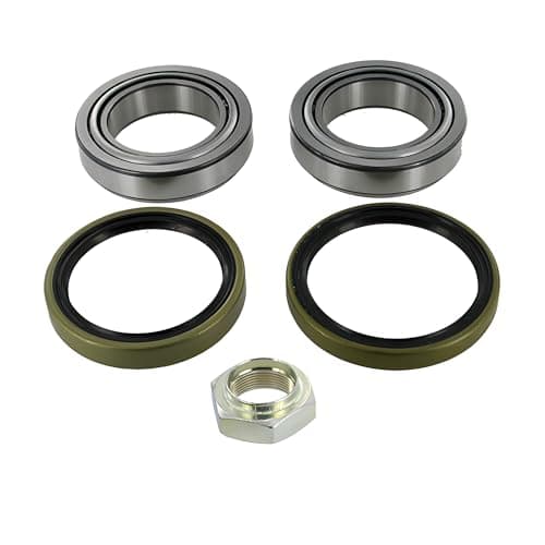 Image of SKF Wheel Bearing Kit With Shaft Seal VKBA 1444 Front Axle Position Outer Diameter 80 mm Height 73 mm Length 137 mm Width 131 mm - OE Quality