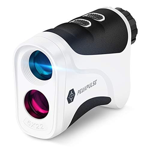 Image of PeakPulse 6s Rangefinder Golf 600 Yards Rangefinder with Flag-Lock, 6X magnification, Vibration On/Off, Distance Measurement, Meter Size Switching, Perfect for playing game and Golfer Gift.
