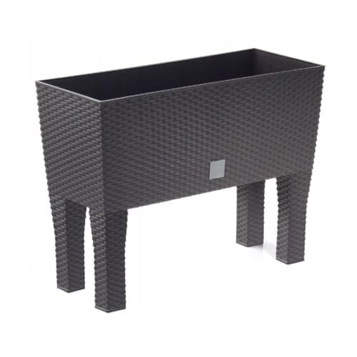Image of Prosper Plast DRTC600H-440U 60 x 25 x 46 cm Rato Case High Flowerpot - Dark Brown (12-Piece)
