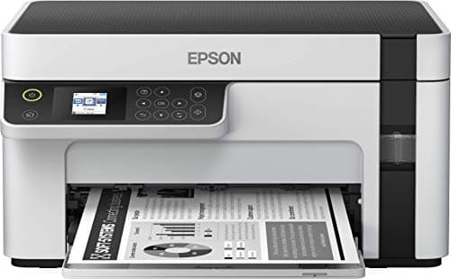 Image of Epson EcoTank ET-M2120 Ink Tank Printer | Mono Printing | Wireless | A4 | Print, Copy, Scan | Double-Sided Printing | 3.7cm LCD Screen