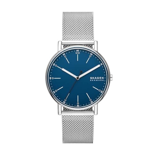 Image of SKAGEN Signatur Watch for Men, Quartz Three Hand Movement with Stainless Steel Strap