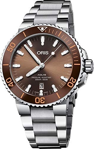 Image of Oris Aquis Date Automatic Brown Dial Men's Watch 01 733 7730 4152-07 8 24 05PEB
