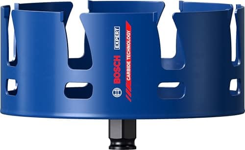 Image of Bosch 1x EXPERT Construction Material Hole Saw (for Softwood, Chipboard, Ø 152 mm, Professional Accessory Rotary Drill/Drivers)
