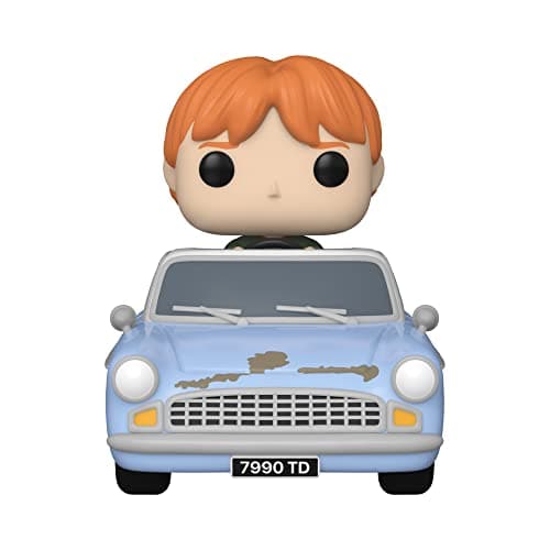 Image of Funko POP! Ride Super Deluxe: Harry Potter Chamber Of Secrets 20th - Ron Weasley With Car - Collectable Vinyl Figure - Gift Idea - Official Merchandise - Toys for Kids & Adults - Movies Fans
