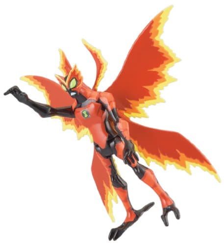 Image of Ben 10 Bandai 10 cm Alien Collection Ultimate Big Chill, Orange/Yellow/Black, 37738
