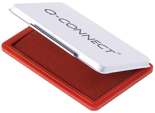 Image of Q-Connect Large Stamp Pad Red KF15441