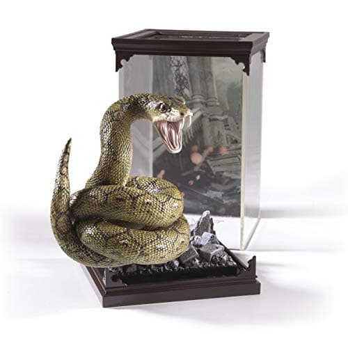 Image of The Noble Collection - Magical Creatures Nagini - Hand-Painted Magical Creature #9 - Officially Licensed 7in (18.5cm) Harry Potter Toys Collectable Figures - For Kids & Adults