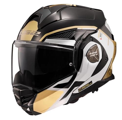 Image of LS2 FF901 Advant X Metryk Helmet, black/gold, 2XL (63/64)
