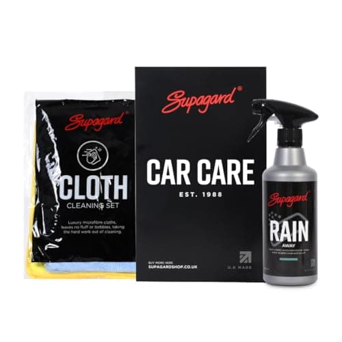 Image of Supagard RainAway – Water Repellent Glass Treatment for Cars – Rain Repellent Spray for Improved Visibility in All Weather – Long-Lasting Protection for Exterior Glass Surfaces