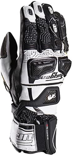 Image of Furygan Styg20 Built with Kevlar® Motorcycle Gloves (White/Black, L)